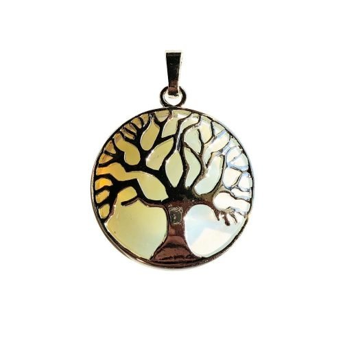 Pendentif Opale synthétique Arbre de vie Maison du Zen